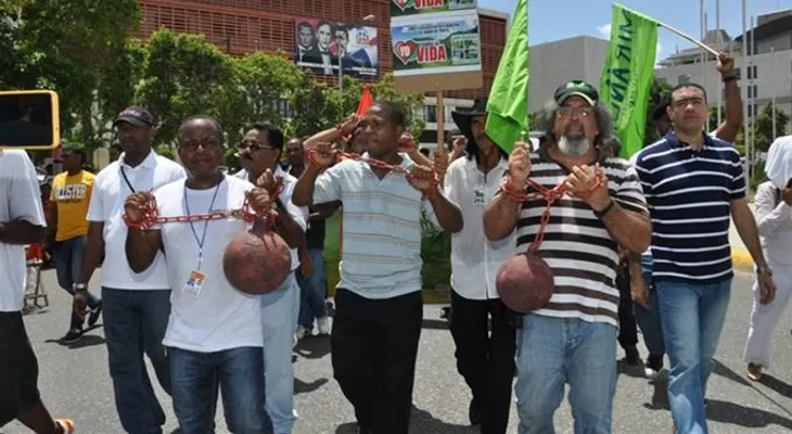Reclaman frente al Congreso Miranda no sea parque