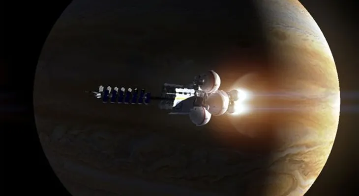 Nave espacial se acerca a Marte 