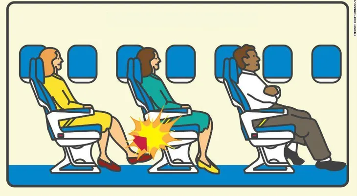 ¿Quiénes son los pasajeros más molestos en los aviones?