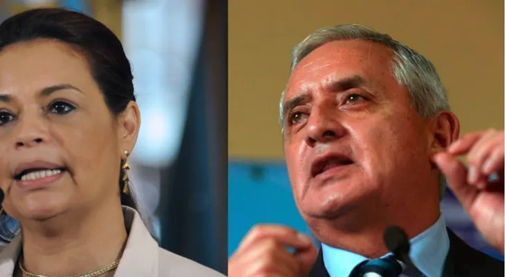 Roxana Baldetti y Otto Pérez Molina, procesados por lavado de dinero y cohecho pasivo