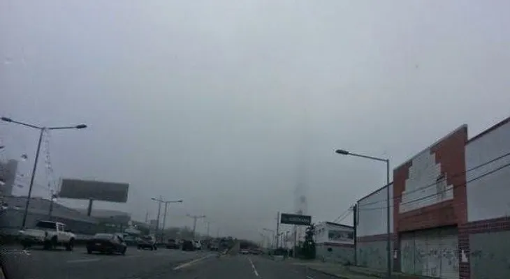 Neblina cubre Santo Domingo