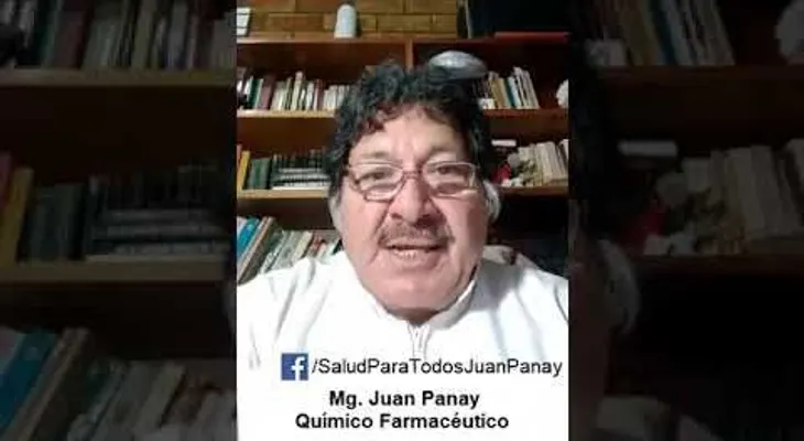 Gárgara de sal cuatro veces al día para el coronavirus; remedio del químico farmacéutico, Juan Panay 