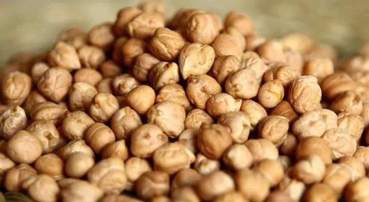 Garbanzos rostizados con un toque picante