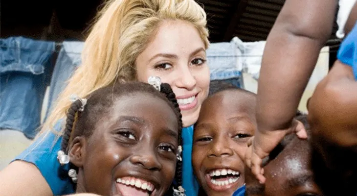 Shakira: La educación no es un lujo, es un derecho