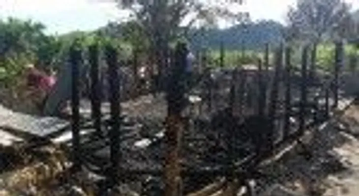 Apresan hombre acusado de incendiar la casa de su pareja