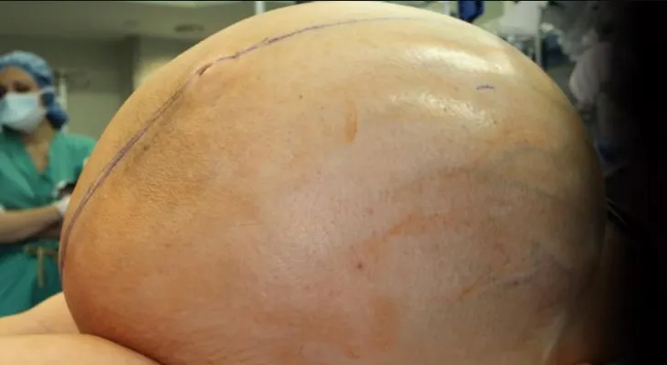 Extraen un tumor de ovario de 60 kilos de una mujer de Connecticut, EE.UU.
