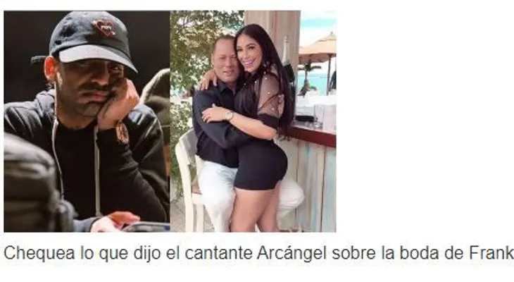 Cantante Arcángel: Me huele a chapeo boda de Franklin Mirabal: que viva el dinero: Sammy, Juanchy y El Pachá serán "Los Padrinos"