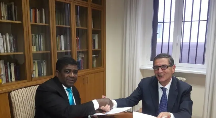 CONDEX firma convenio de Turismo Solidario con SEI-UGL, Roma