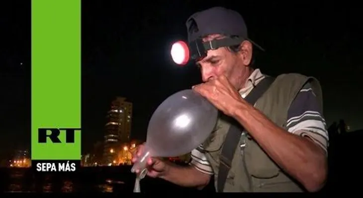 En Cuba usan condones para pescar