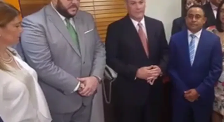 Gómez Casanova se juramenta en APD:  "No vengo atropellar, sino aportar experiencia"