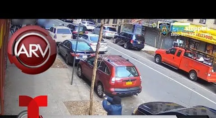 Video del hombre disparando contra multitud en Nueva York