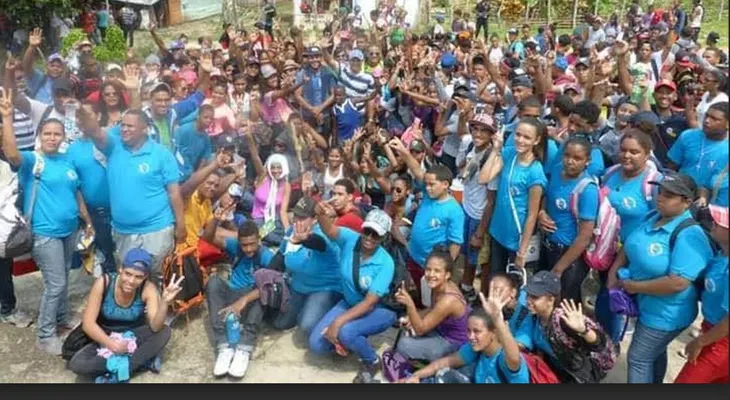Ministerio de la Juventud realiza 6ta. Caminata Ecológica en Valverde