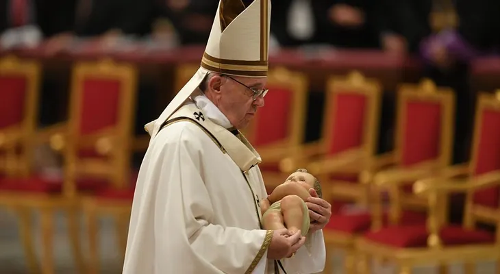 La homilía del papa Francisco en la Misa de Gallo