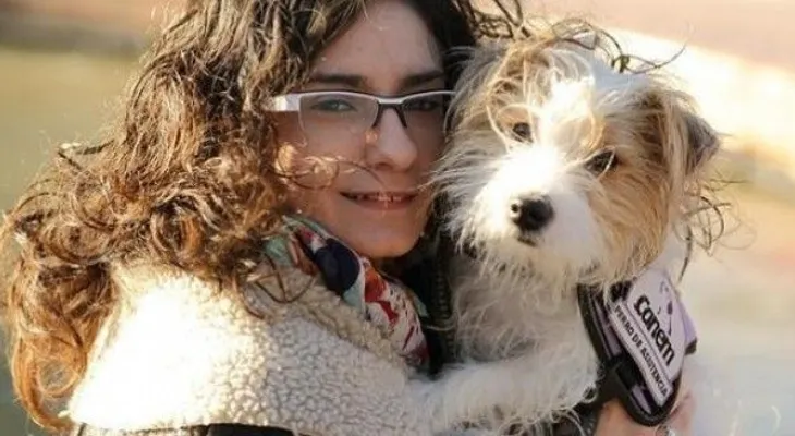 Un perro capaz de oler las bajadas y subidas de azúcar