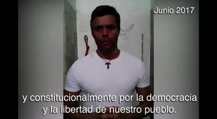 Leopoldo López: "La rebelión, la resistencia y las protestas son legítimas"