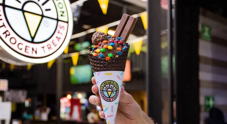 ¿Y tu helado de qué sabor? "De Nitrógeno por favor"