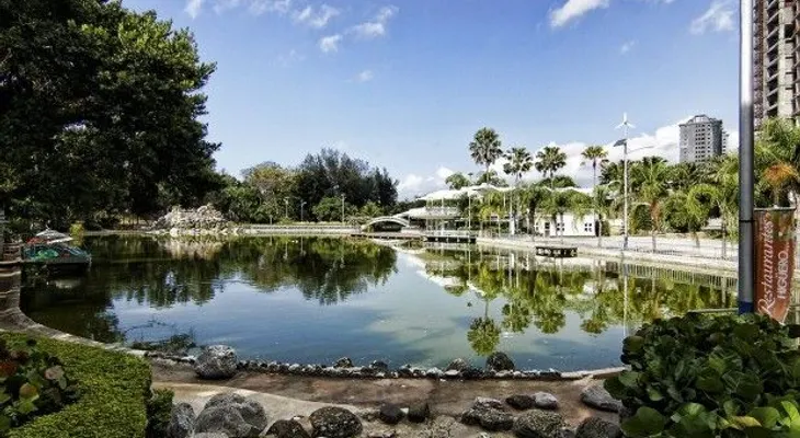 Denuncian privatización del lago artificial del parque Mirador Sur 