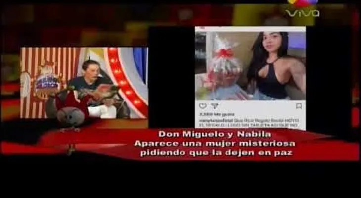 Tremendo lío entre Don Miguelo, Nabila Tapia y una tercera mujer:
