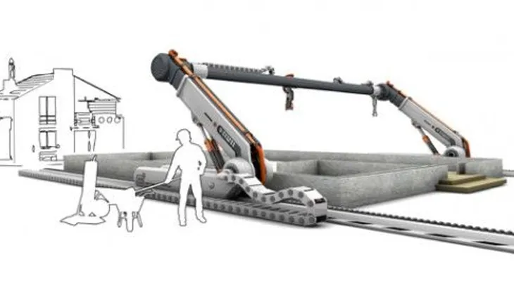 Video: desarrollan impresora 3D para hacer casas en un día