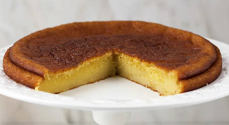 Bizcocho de naranja y aceite de oliva: receta para 8 personas