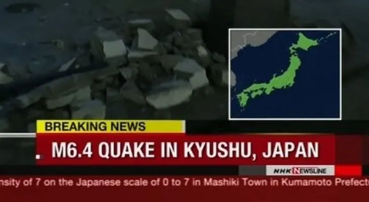 Impactante: así se vivió una serie de terremotos que sacudieron Japón (video, fotos)