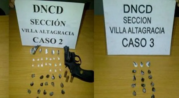 DNCD apresa dos menores implicados en el microtráfico de San Cristóbal