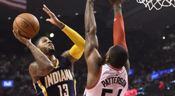 George anota 33 y Pacers pican delante ante Raptors en inicio playoffs