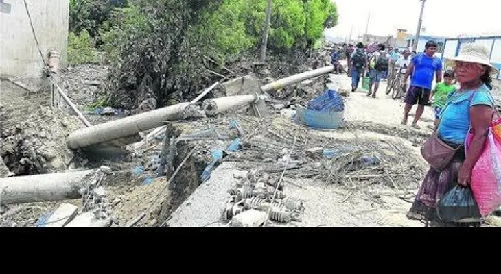 Áncash: Provincias del Santa, Casma y Huarmey aisladas por huaicos y lluvias