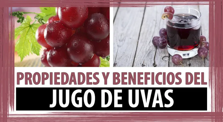 El jugo de uva reduce el colesterol, previene las infecciones urinarias y calma la migraña; OTROS BENEFICIOS
