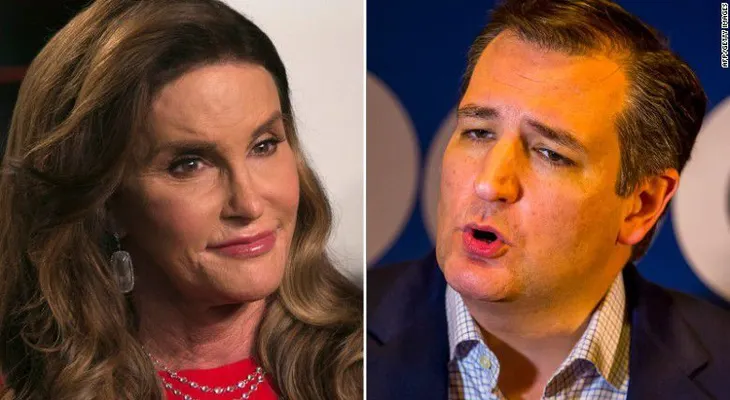 La respuesta de Ted Cruz a Caitlyn Jenner sobre los baños para transgéneros