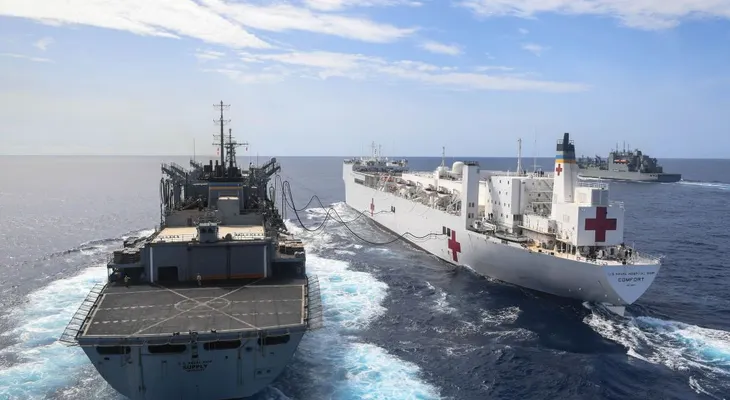 ¿Qué hace el barco USNS Comfort por el que Evo Morales acusó a EE.UU. de hacer una invasión encubierta a Venezuela?