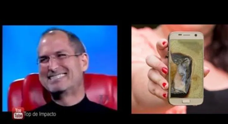 Un móvil de Samsung estalla en las manos de una mujer (VIDEO)