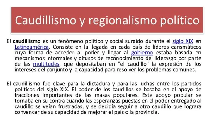 Caudillismo y caciquismo en la política dominicana