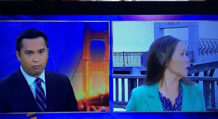 Asaltan a reporteros de TV durante transmisión en vivo 