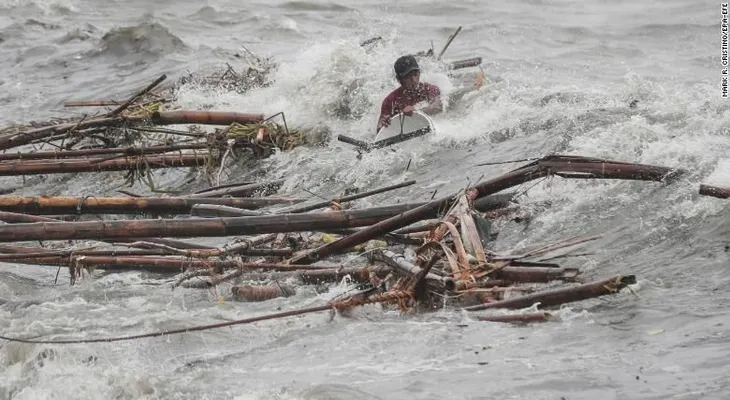 La tormenta más poderosa del año deja caos y muerte en Filipinas