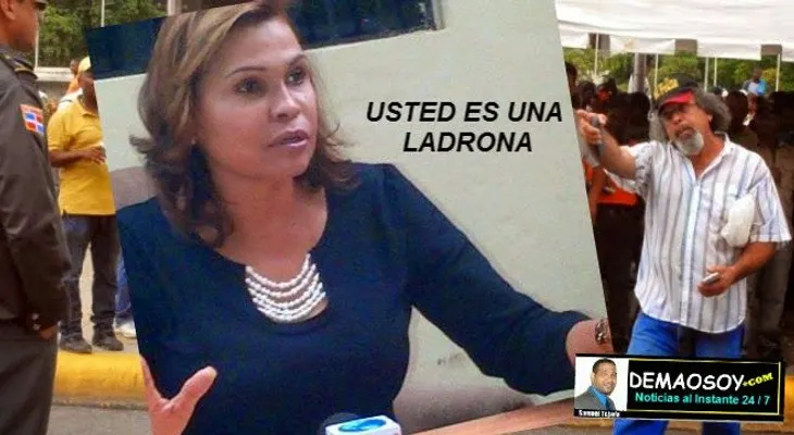 Rogelio le dice ladrona a la senadora Sonia Mateo (Video)