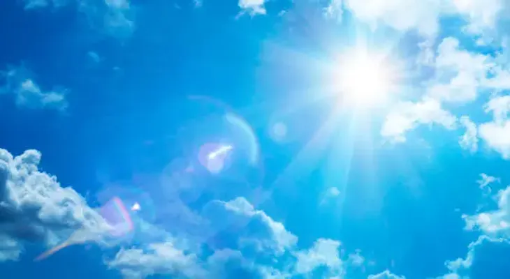 Indomet pronostica un martes soleado y caluroso con aguaceros vespertinos