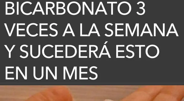 El aceite de coco y el bicarbonato te sacarán las impurezas de la cara: 3 veces a la semana 