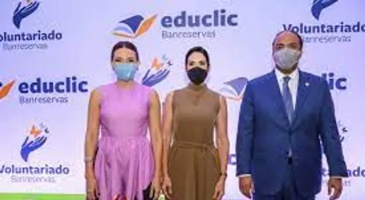 Voluntariado Banreservas presenta Educlic, una plataforma digital educativa