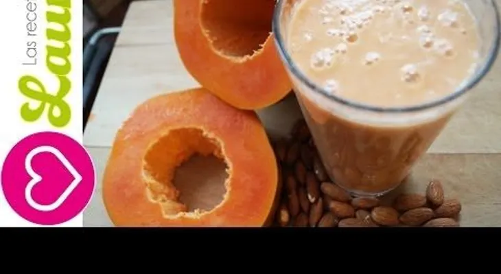 Para limpiar el colon y perder peso batido de lechosa y nopalb (tuna)