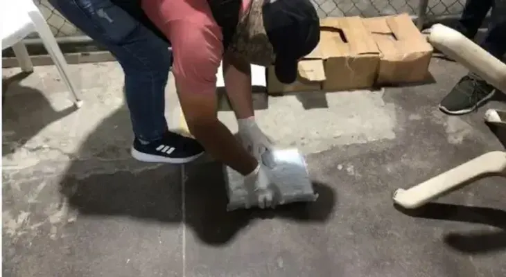 Ocupan 10 paquetes de cocaína en Puerto Don Diego de Santo Domingo