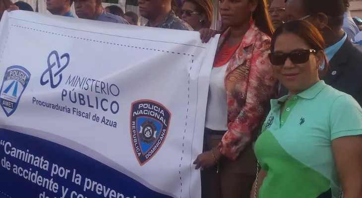 Fiscalía de Azua realiza jornada de prevención contra accidente de tránsito
