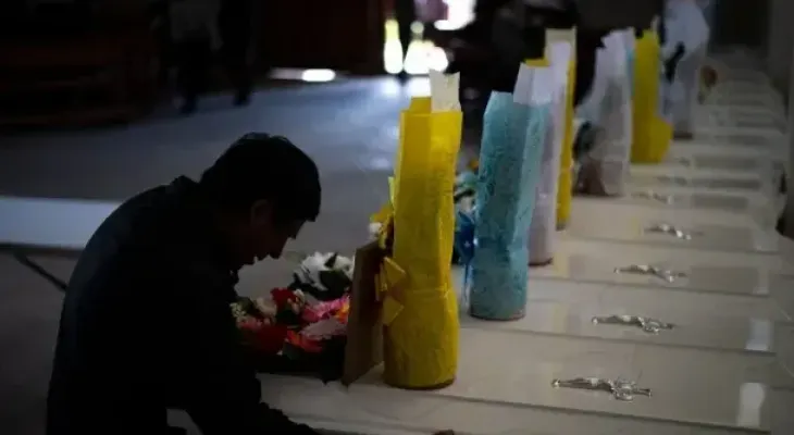 Sepultan después de 37 años las víctimas del "carnicero de los Andes"