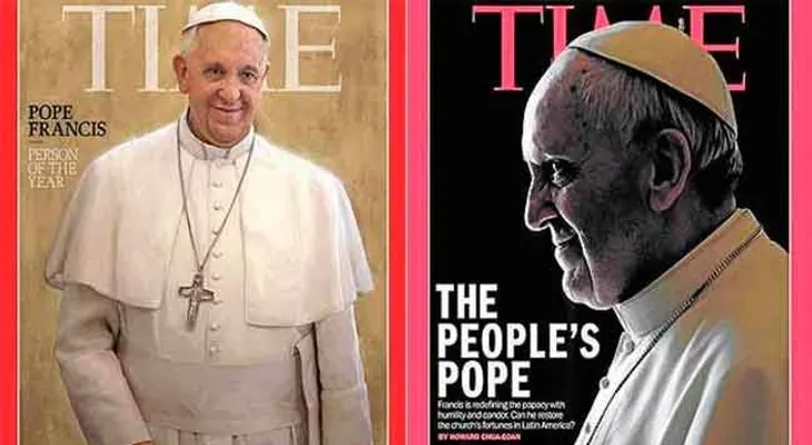 Papa Francisco, persona del año de Time