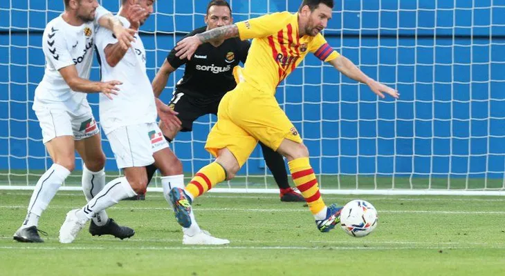 Un jugador del Nastic reveló el reclamo que le hizo Lionel Messi en medio del partido