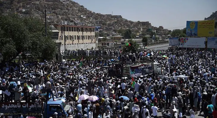 Las imágenes del baño de sangre en Kabul