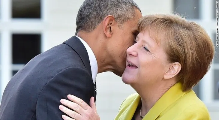 Un día y dos presidentes: Merkel se reúne con Obama y luego con Trump