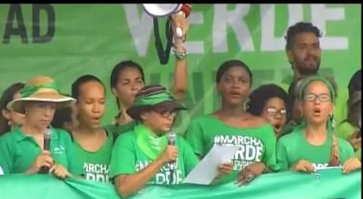 Este fue el manifiesto leído al finalizar la Marcha Verde contra la corrupción y la impunidad
