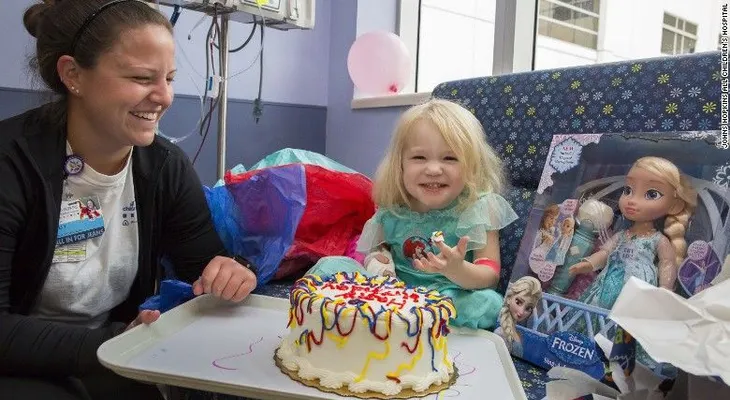 Irma amenazó el cumpleaños de esta niña con leucemia, hasta que?