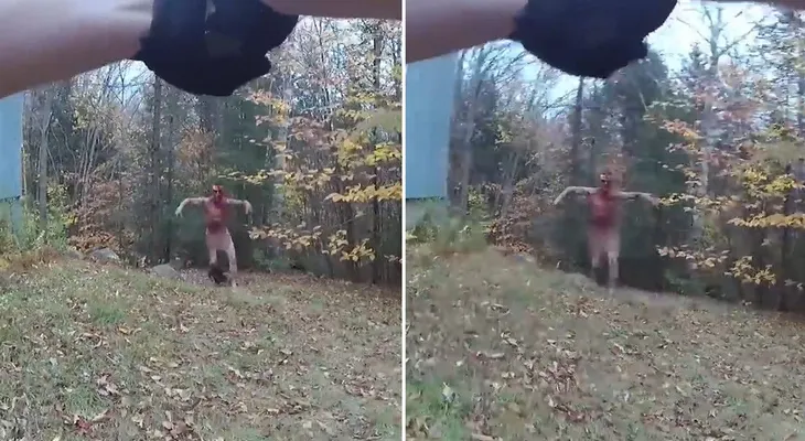 Tenía problemas mentales y estaba bajo efectos de la marihuana hombre desnudo al que disparó la policía